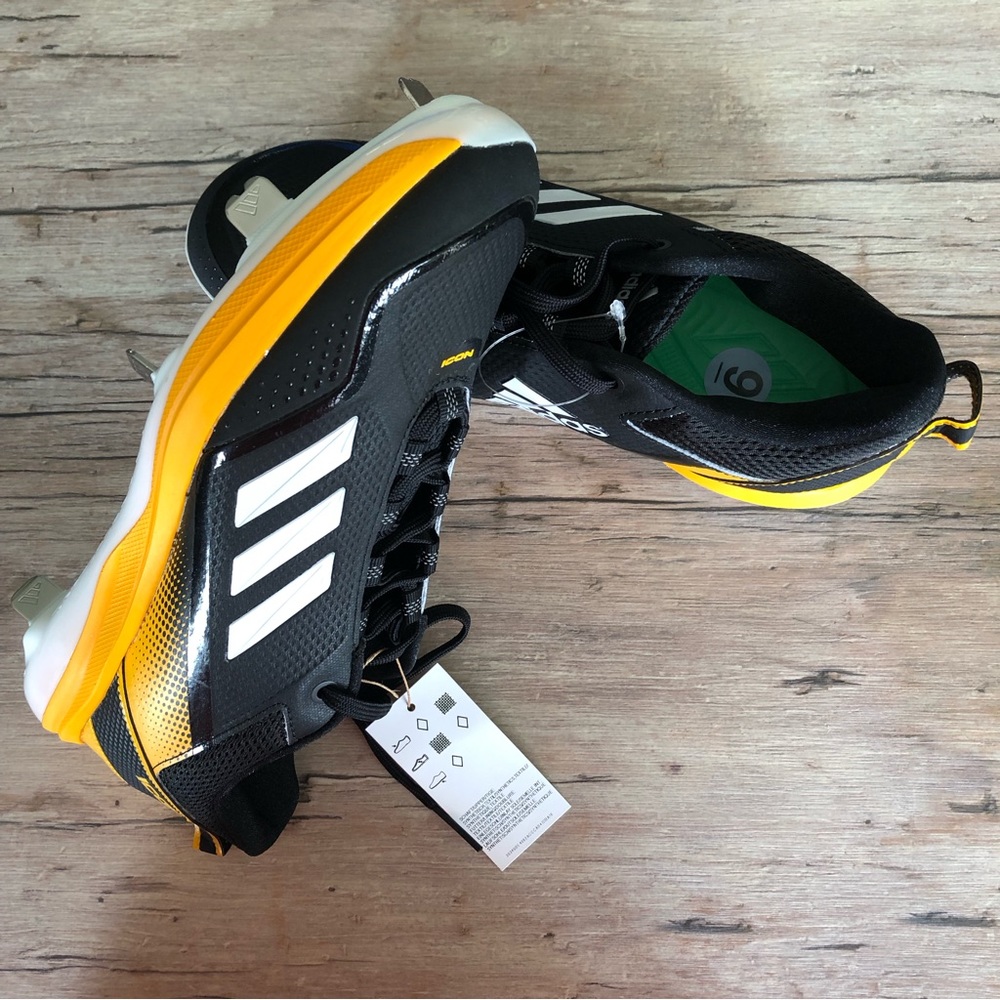 Adidas Icon 7 Baseball Cleats Men’s Size 9